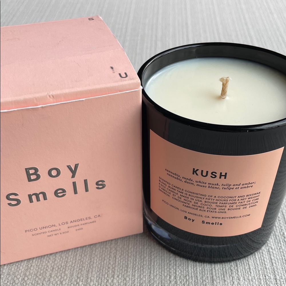 Boy Smells Kush Scented Candle 8.5oz new in box original rare - Picture 16 of 16